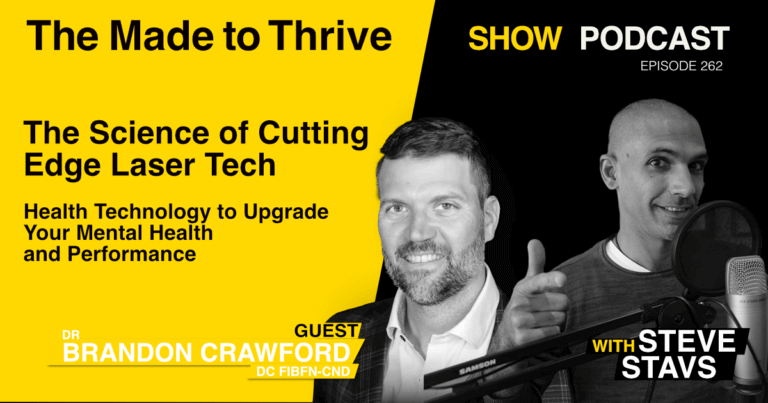 Episode 262 - Health Technology to Upgrade Your Mental Health and Performance with Dr Brandon Crawford