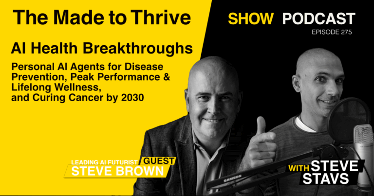 Episode 275 - AI Health Breakthroughs with Steve Brown - Leading AI Futurist