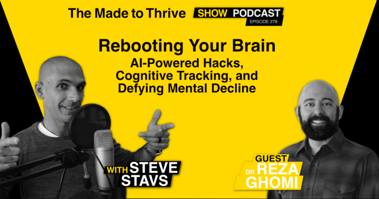 Episode 278 - Rebooting Your Brain with Reza Ghomi